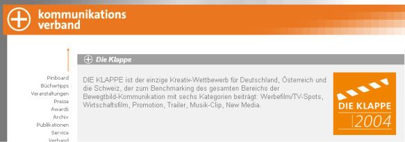 Moderation Die Klappe Award Moderation Die Klappe Award